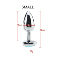 X-CITE GEM PLUG SMALL SILVER